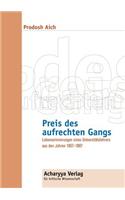 Preis des aufrechten Gangs