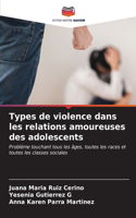 Types de violence dans les relations amoureuses des adolescents