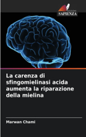 carenza di sfingomielinasi acida aumenta la riparazione della mielina