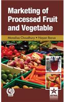 Marketing of Processed Fruit and Vegetable