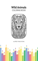 Wild Animals Coloring Book