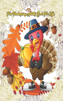 Fun Thanksgiving Activity Book For Kids: Mazes, Coloring, Word Search, And More (Thanksgiving Gifts)