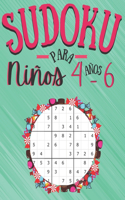 Sudoku para niños 4-6 Años: 200 Sudoku Niños de con Soluciones 9x9 - Entrena la Memoria y la Lógica - De Fácil a medio - regalos para niños niñas chicos chicas