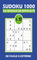 SUDOKU 1000 six niveaux de difficulté Vol.17