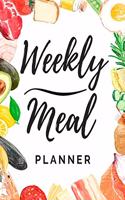 Weekly Meal Planner: Weekly Meal And Grocery List, 52 Weeks of Meal Planning with Grocery Shopping List, Food Planner, Diary Meal Planner, Calendar, Meal Tracker Planner
