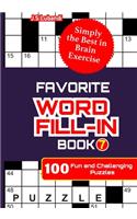 FAVORITE WORD FILL-IN Book 7