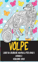 Libri da colorare Mandala per adulti - Versione 2020 - Animali - Volpe