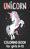 Unicorn Coloring Book for Girls 8-12