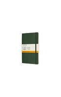 LARGE RULED SOFTCOVER NOTEBOOK MYRTLE GR