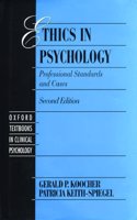 Ethics in Psychology: Professional Standards and Cases (Oxford Textbooks in Clinical Psychology)