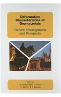 Deformation Characteristics of Geomaterials