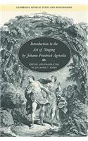 Introduction to the Art of Singing by Johann Friedrich Agricola