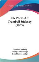 Poems Of Trumbull Stickney (1905)