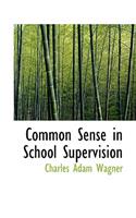 Common Sense in School Supervision: (English)