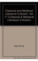 Classical and Medieval Literature Criticism