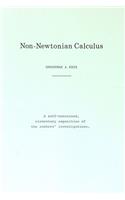 Non-Newtonian Calculus
