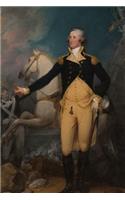American Revolution General George Washington at Trenton Portrait by John Trumbull Journal