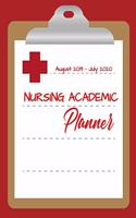 Nursing Academic Planner: Nursing School Student Calendar Organizer with To Do Lists, Notes, Class Schedule