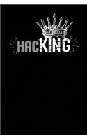 Hacking: Funny Hacking Lined Notebook Journal 120 Pages 6x9