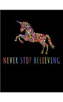 Never stop believing