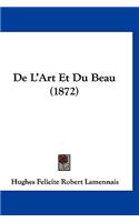 de L'Art Et Du Beau (1872)