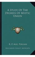 Study of the Degrees of Mystic Union