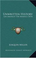 Unwritten History: Life Amongst the Modocs (1874)