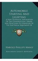 Automobile Starting And Lighting