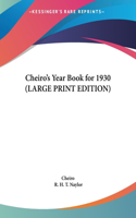 Cheiro's Year Book for 1930