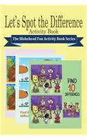 Let's Spot the Difference Activity Book: (English)