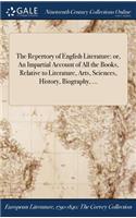 The Repertory of English Literature