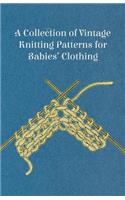 Collection of Vintage Knitting Patterns for Babies' Clothing