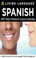 Living Language Spanish 2017 Day Cal