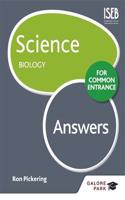 Science for Common Entrance: Biology Answers