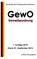 GewO - Gewerbeordnung