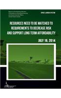 SPACE LAUNCH SYSTEM Resources Need to be Matched to Requirements to Decrease Risk and Support Long Term Affordability