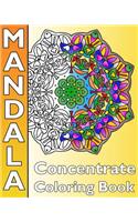 Concentrate Mandala Coloring