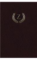 Monogram "Z" Notebook