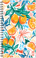 Orange Citrus 6.5 X 8.5 Softcover Weekly Planner