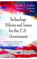 Technology Policies & Issues for the U.S. Government