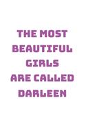 Darleen Girl Woman Notebook