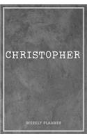 Christopher Weekly Planner