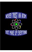 Never Trust An Atom. They Make Up Everything