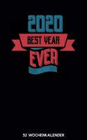 2020 Best Year Ever - 52 Wochenkalender