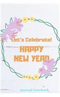 Happy New Year Journal Notebook