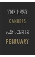 The Best canoers are Born in February journal: 6*9 Lined Diary Notebook, Journal or Planner and Gift with 120 pages