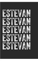 Name ESTEVAN Journal Customized Gift For ESTEVAN A beautiful personalized: Lined Notebook / Journal Gift, Notebook for ESTEVAN,120 Pages, 6 x 9 inches, Gift For ESTEVAN, Personal Diary, ESTEVAN, Personalized Journal, Family