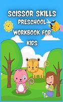 Scissor Skills Preschool Workbook for Kids