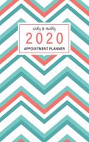 2020 Weekly & Monthly Appointment Planner
