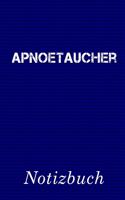 Apnoetaucher Notizbuch